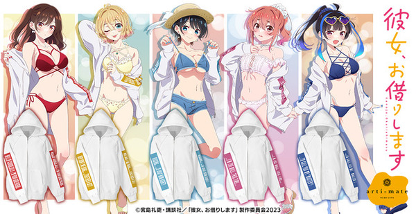 かのかり」アナタはどの水着が好み…？ 千鶴たちを水着姿で描き下ろし