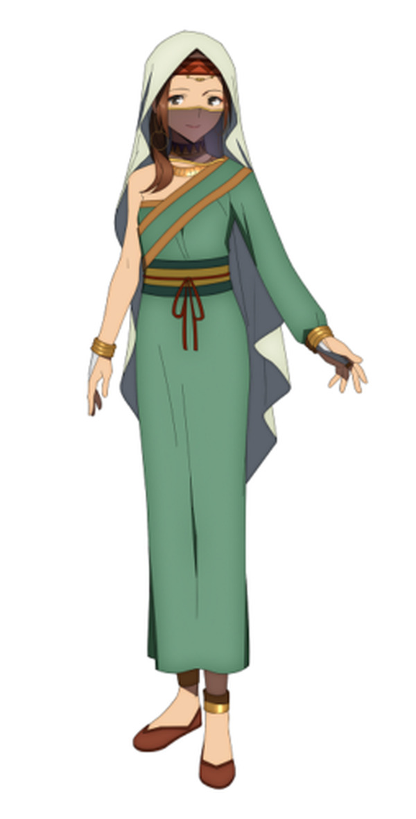 Tvアニメ Fate Grand Order 絶対魔獣戦線バビロニア キャラクター シドゥリ を バビロニア展 にて発表 ミニキャライラストも 超 アニメディア