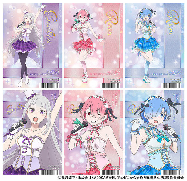リゼロ』レム・ラム・エミリアがアイドル姿でフィギュア化