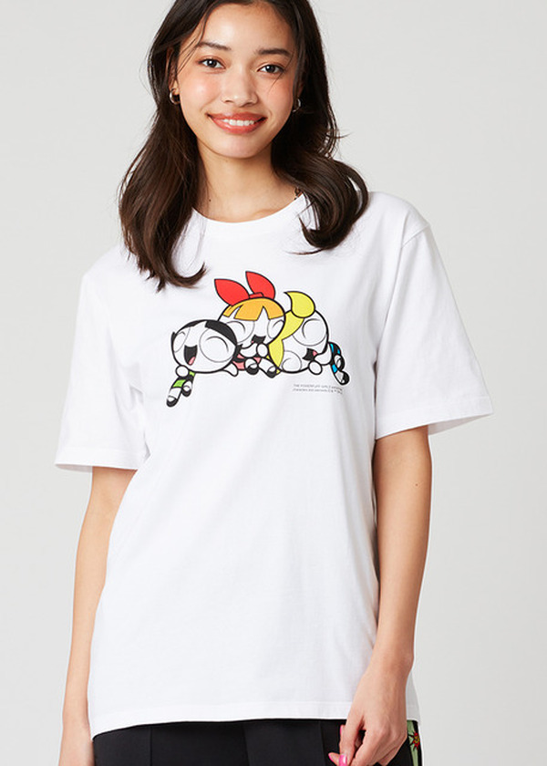 パワーパフガールズ プリント Tシャツ アニメT マンガ 6L パワーパフ ガールズ」可愛くてスパイシーな魅力を着こなそう♪ T