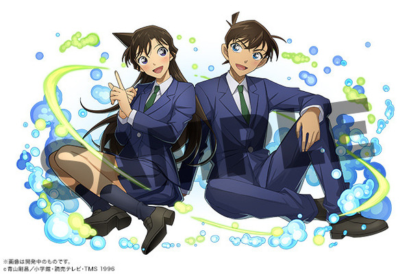 名探偵コナン」新一＆蘭や「真・侍伝YAIBA」刃＆さやかが登場