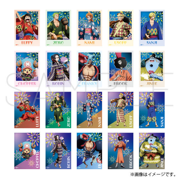 ONE PIECE - ONE PIECE ナミ 麦わらストア ブロマイド セット ONE PIECE ナミ 麦わらストア ブロマイド セット