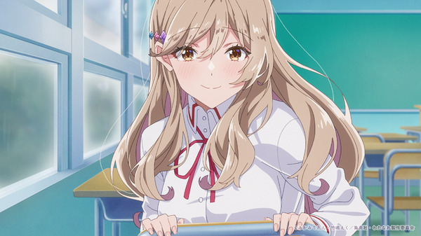 夏アニメ「わたなれ」ふわふわ天使の紫陽花（CV安齋由香里）に手を繋が