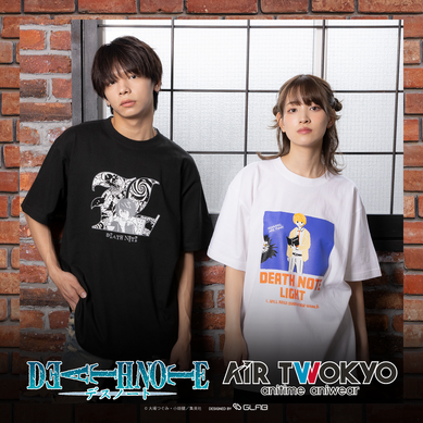 DEATH NOTE」“新世界の神となる”キラの名セリフTシャツや、リュークの