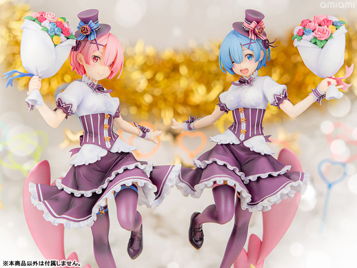 リゼロ　レム　ラム　ゼロから始める異世界生活　生誕祭　クリスタルフィギュア 114713.jpg
