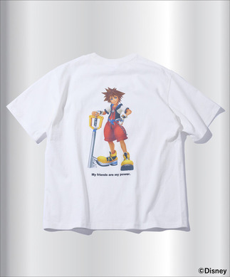 うめはる キングダムハーツtシャツ激レア一点物 キングダム ハーツ」ソラ、ロクサスがグラフィックTシャツに！ 物語を