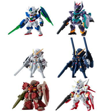 ダブルオークアンタ、メッサーF02型のミニフィギュア！「FW GUNDAM