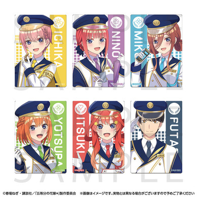 五等分の花嫁」三玖、四葉たちが近未来の鉄道風衣装でおもてなし♪ JR