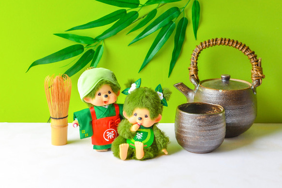 【新品タグ付き】京都嵐山 茶和々 抹茶モンチッチ マスコットキーチェーン モンチッチが京都・嵐山にやってくる！限定“抹茶モンチッチ”も初登場