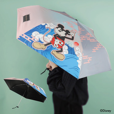 ディズニー」ミッキーが和の世界に！晴雨兼用傘＆エコバッグが新登場
