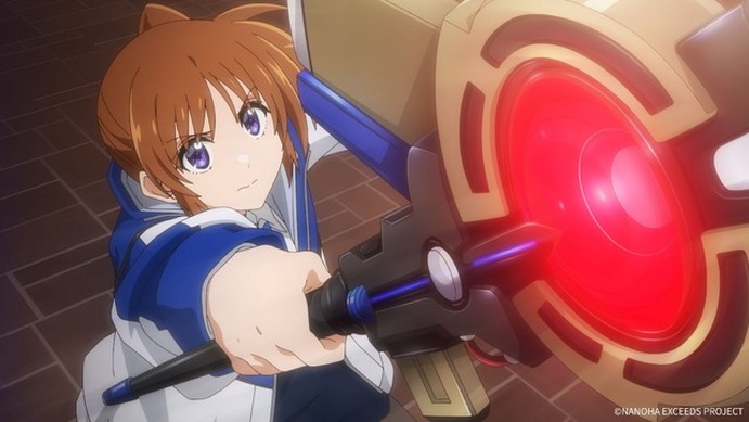 夏アニメ「なのはEXGV」EXCEEDSの駆除隊員として活動を始めたシイナは