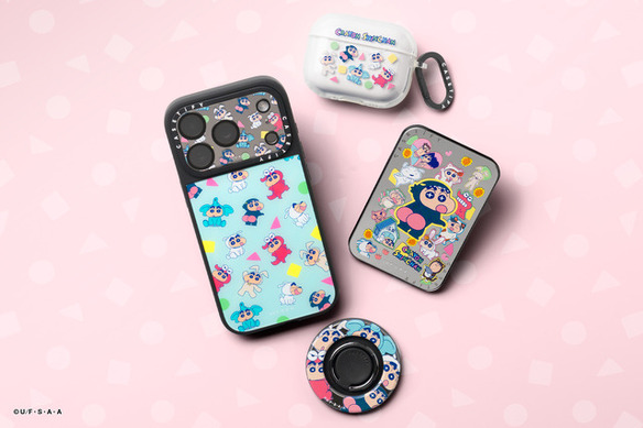 クレしん」しんちゃん、遊び心あふれるテックアクセサリーに