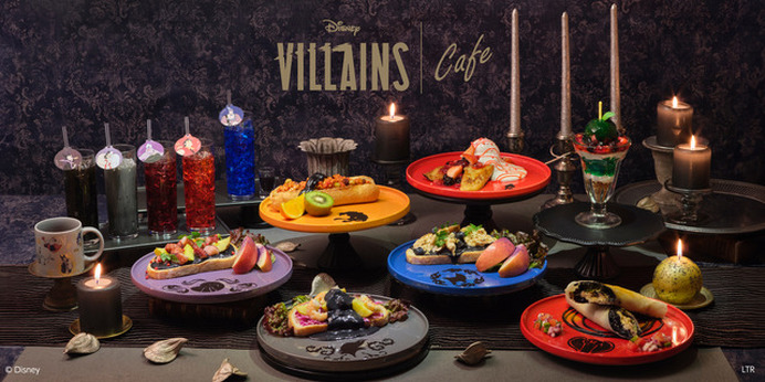 ディズニーヴィランズOH MY CAFE」ハロウィンに合わせてオープン