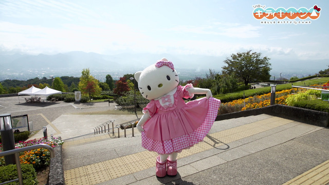 ゆるキャン ハローキティ コラボ動画 限定公開 キティちゃんが 聖地 でスイーツを満喫 超 アニメディア