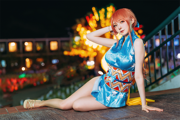可愛い ワンピース たしぎコスプレ ASUSACOS 実物撮影 ONE PIECE たし