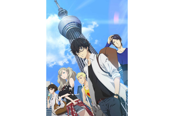 ペルソナ5 主人公 蓮 アクリルバー キーホルダー 東京スカイツリー ペルソナ5 主人公 蓮 アクリルバー キーホルダー 東京スカイツリー