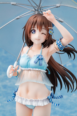 桜坂しずく スクフェス感謝祭 2023 水着缶バッジ 25点 虹ヶ咲 ラブライブ ラブライブ！ニジガク」桜坂しずく、可愛らしい水着にスラリと伸びる足