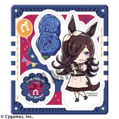 激レア　ウマ娘　ライスシャワー　プリロール　缶バッジ　アクリルまとめ　バラ不可 562566.jpg