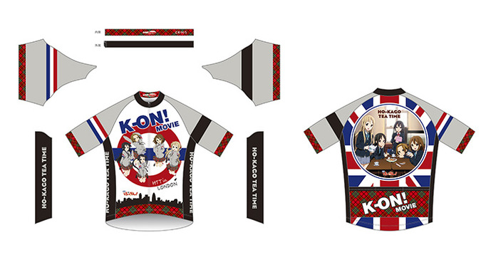 GOODSMILE COMPANY　サイクルジャージ 映画けいおん! 　K-ON けいおん！」のサイクルウェア・サイクルジャージが登場！ | 超