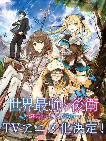 『世界最強の後衛 ～迷宮国の新人探索者～』TVアニメ化決定！