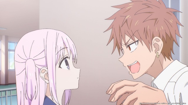 秋アニメ『顔に出ない柏田さんと顔に出る太田君』第1話「まったく顔に出ない柏田さんとめちゃくちゃ顔に出る太田君」先行場面カット