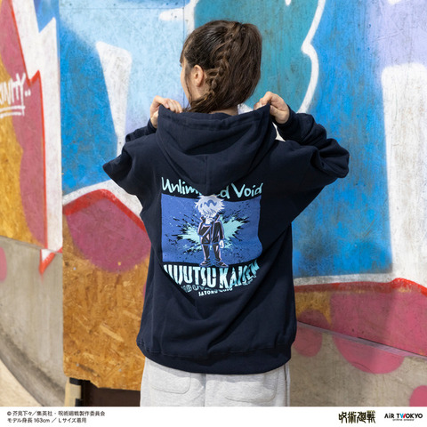 AIR TWOKYO『呪術廻戦』グッズコレクション「シーンイラストイラストパーカー 1(無量空処)」(C)芥見下々/集英社・呪術廻戦製作委員会