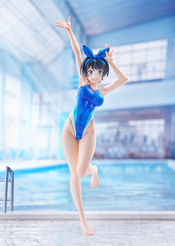 スイムスーツシルエット　彼女、お借りします　更科瑠夏 競泳水着Ver.