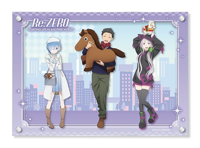 【TOPPA!!! BASE AKIBAオリジナル】3連アクリルディスプレイ「リゼロ」 (全1種)