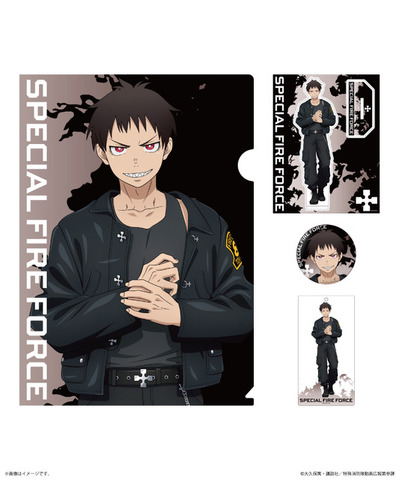 TVアニメ『炎炎ノ消防隊 参ノ章』BLACK COLLECTION by ZOZOTOWN グッズセット（シンラ）