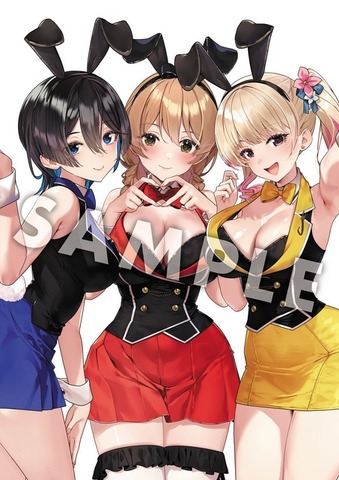 『バニーガーデン＆へべれけ ばにーがーでん 公式ビジュアルファンブック』※画像はイメージです。