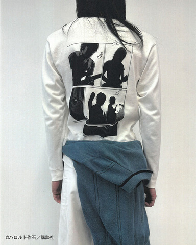 LIVE LONG TEE｜13,200円／Black, White｜S, M, L, XL