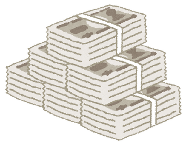 お金「いらすとや」