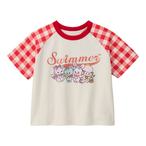 SWIMMERコラボ ラグラン半袖Tシャツ