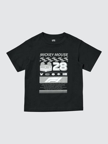 「Disney x Formula 1 UT」KIDS　カラー：09 BLACK