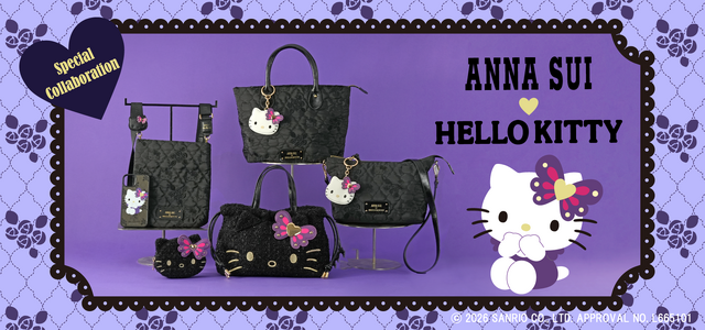 HELLO KITTYとのコラボレーションアイテム第3弾が登場！