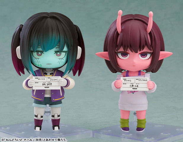 「ねんどろいど 銀河特急 ミルキー☆サブウェイ マキナ」＆「ねんどろいど 銀河特急 ミルキー☆サブウェイ チハル」