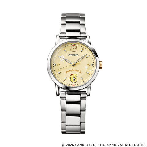 ポムポムプリン 30周年記念 セイコー コラボレーションウオッチ