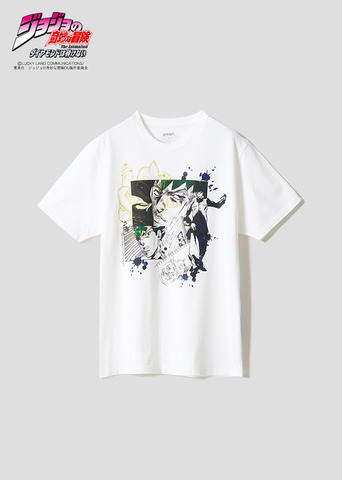 『ジョジョの奇妙な冒険』×グラニフ　「岸辺露伴｜Tシャツ」