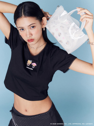 CLEAR SHOULDER BAG / ホワイト