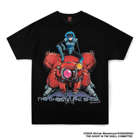攻殻機動隊 THE GHOST IN THE SHELL | GEEKSRULE SILKSCREEN PRINTING T SHIRT vol.01