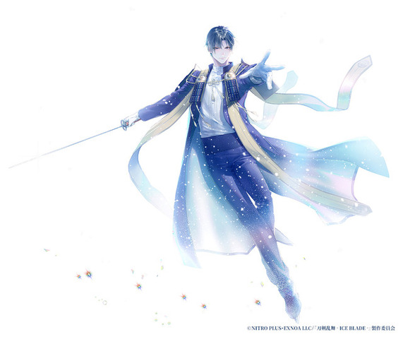アイスショー『刀剣乱舞 - ICE BLADE -』第八弾描き下ろしキャラクタービジュアル『へし切長谷部 イメージオンアイスver.』