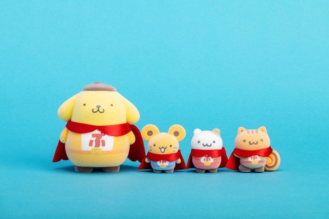 ポムポムプリン30周年　ポムポムヒーローマスコット
