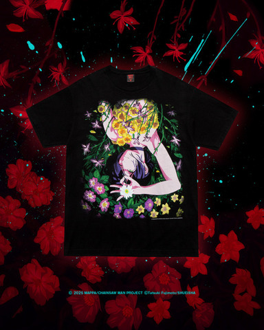 CHAINSAW MAN - The Movie: Reze Arc × GEEKS RULE SILKSCREEN PRINTING T SHIRT vol.01_Re-release