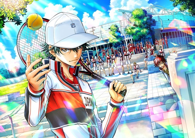 「ジャンプSQ.」9月号掲載　『新テニスの王子様』カラー扉