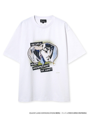 アニメ「ジョジョの奇妙な冒険 黄金の風」×バブアーコラボTシャツ