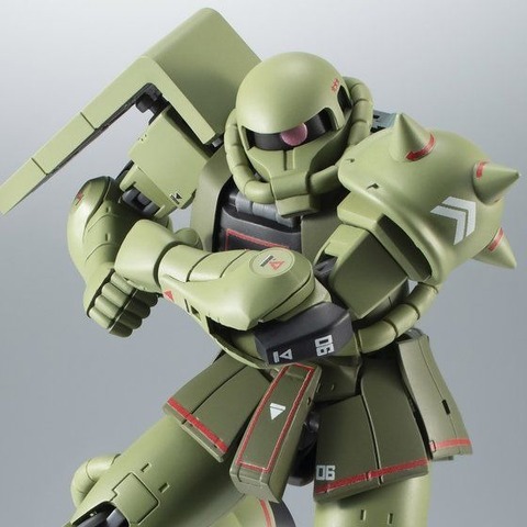 「【TNT限定品】ROBOT魂 ＜SIDE MS＞ MS-06 量産型ザク ver. A.N.I.M.E. ～リアルマーキング～」4,950円（税込）（C）創通・サンライズ