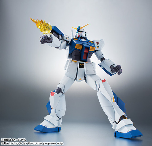 「ROBOT魂 ver. A.N.I.M.E.  RX-78NT-1 ガンダムNT-1 ver. A.N.I.M.E.」5,500円（税別）（C）創通・サンライズ