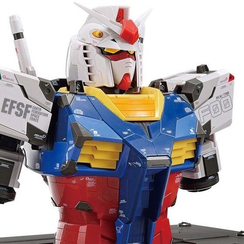 「1/48 RX-78F00 ガンダム [BUST MODEL]」5,280円（税込）（C）創通・サンライズ