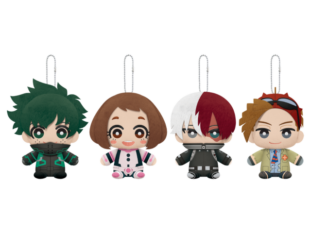 『僕のヒーローアカデミア THE MOVIE ワールド ヒーローズ ミッション』×ナムコキャンペーン 僕のヒーローアカデミア THE MOVIE WORLD HEROES’ MISSION(ワールド ヒーローズ ミッション)ともぬい おすわりポーズ vol.1/全4種(C)2021MHAMP　(C)KH/S　(C)堀越耕平／集英社・僕のヒーローアカデミア製作委員会　(C)BANDAI NAMCO Entertainment Inc.