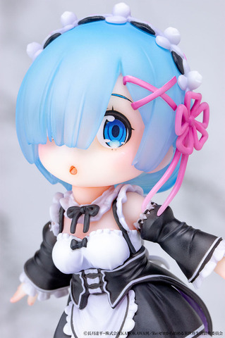 「ルルメク Re:ゼロから始める異世界生活「レム」【再販】 デフォルメフィギュア塗装済み完成品」（C）長月達平・株式会社KADOKAWA刊／Re:ゼロから始める異世界生活製作委員会